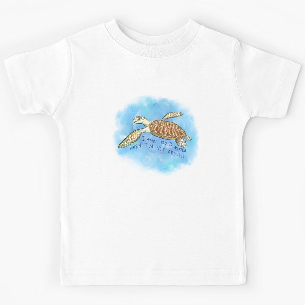 Endangered Turtles Need Love Too Kids T-Shirt 120