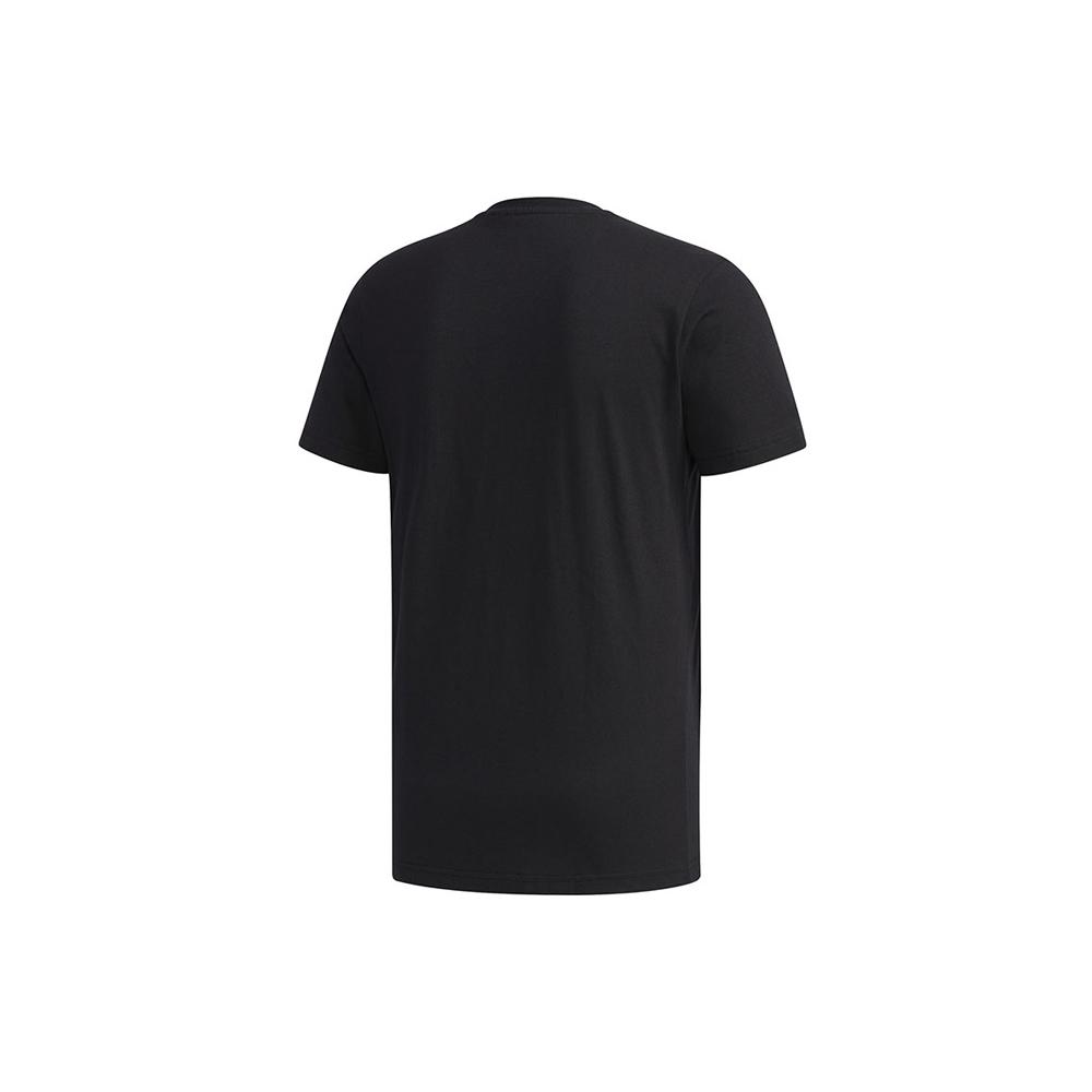 Adidas T Shirts Men's Black Crew Neck Moderate Straight Fit FM6242