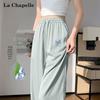 La Chapelle Women's Ice Silk High Waist Wide Leg Sports Pants