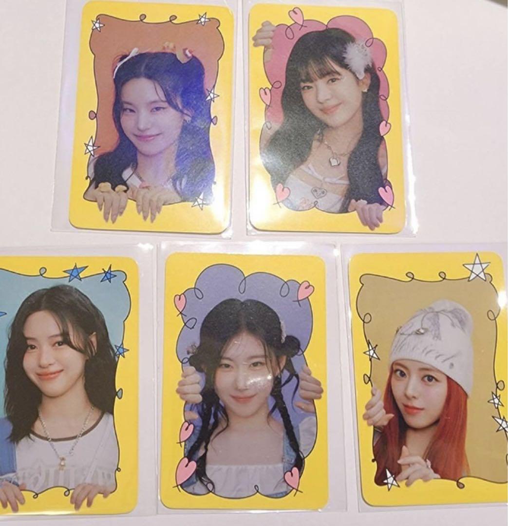 

[USED] ITZY TWINZY POP UP MD 40,000 yen purchase bonus trading card Lucky Drop Konbu
