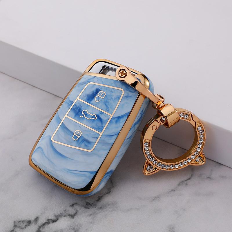 Applicable To Volkswagen Maiteng Key Cover Passat CC Golf 8 Lot Id4 Lingdu L Touon X Car Case Buckle