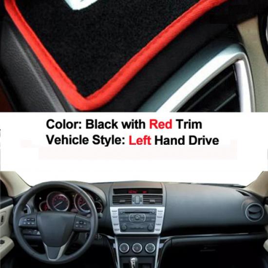 For MAZDA 6 2007 - 2012 ATENZA 2008- 2011 GH1 Series LHD RHD Car Dashboard Cover Dash Mat Carpet Cape 2 Layers Auto