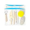 Wooden Pottery & Polymer Clay Sculpting Knife Set - DIY Pottery Tools