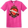 T-shirt Style Tatouage Cœur d'Amour Vintage Marin Tee Design Graphique Mignon