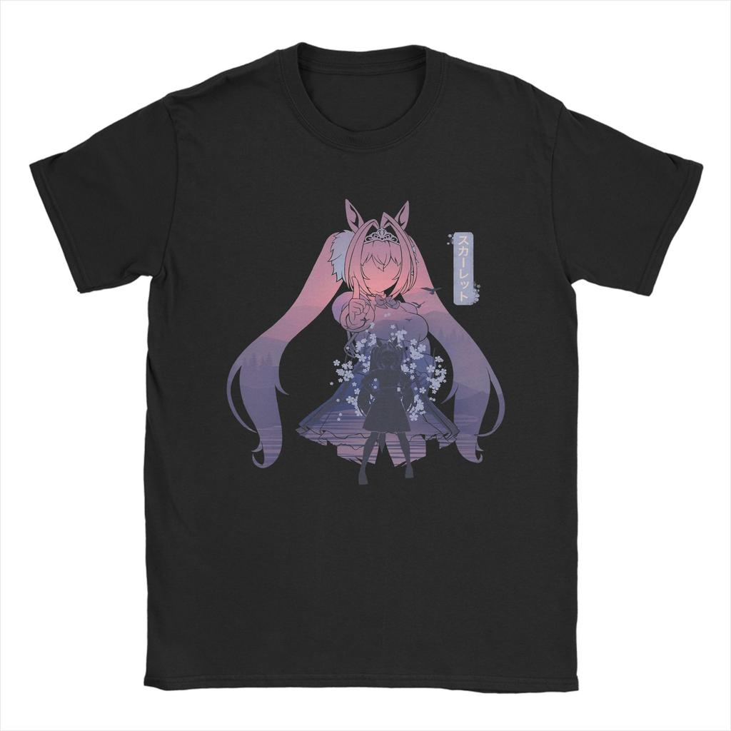 Silence Suzuka Uma Musume Anime T Shirts Unisex Cotton Funny TShirts O Neck  Tee Shirt Short Sleeve Clothes 6XL