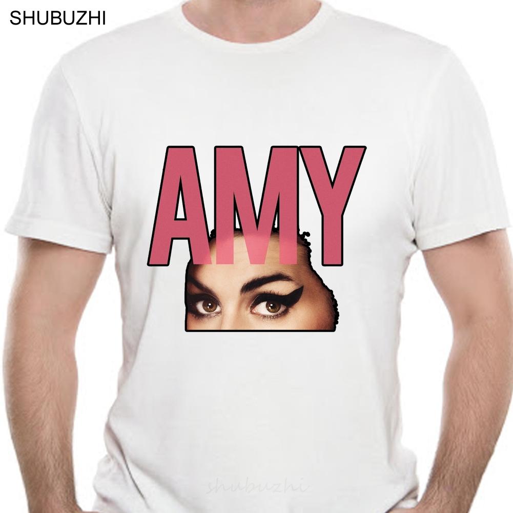 Nuova Amy Winehouse Amy Cantante Jazz Unisex Maglietta Nera Taglia S5XL Maglietta alla Moda Unisex Cotone Marca Maglietta