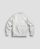 Kaembeoseupocheuweeo Cross Knit Crew Neck Sweatshirt, White (Type A)
