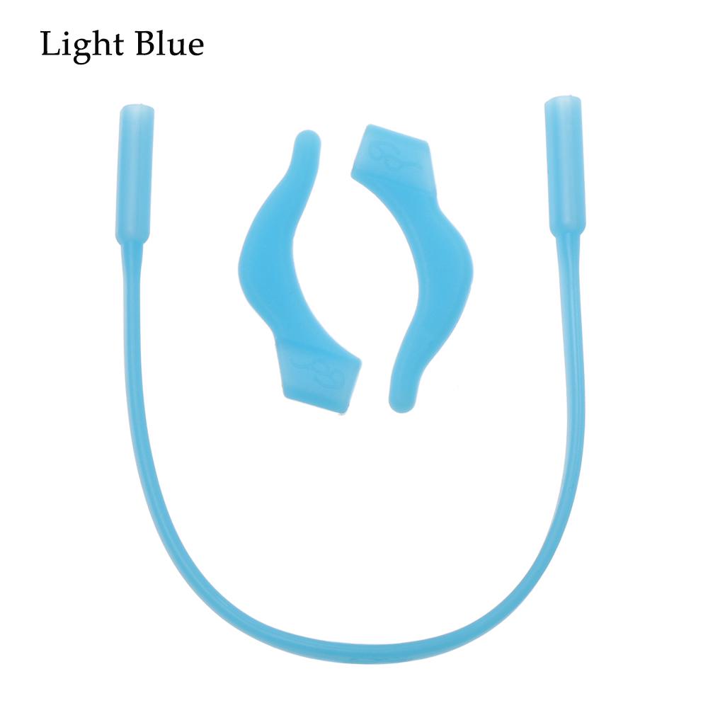 Kids Children Silicone Band Strap+ Ear Hooks for Glasses Eyeglass Sunglasses Glasses Band Strap Glasses Non-slip Silicone Cover