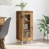 Reclaimed Wood Sideboard 34.5 X 32.5 X 90 Cm Engineered Wood