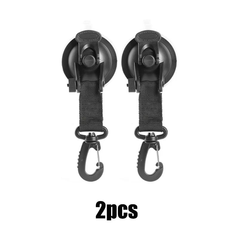 Car Truck Tent Suction Cups Buckle Round Triangular Side Awning Anchors Outdoor Camping Tent Suckers Securing Hook Accessories