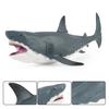 Megalodon Simulation Plastic Figure Ancient Action Animal for Birthday Kids