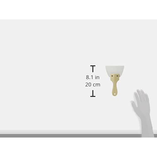 Wahei Freiz Cookware Scraper, Triangular Rubber Spatula, Ajido, Wooden Handle, Made in Japan, AD-145