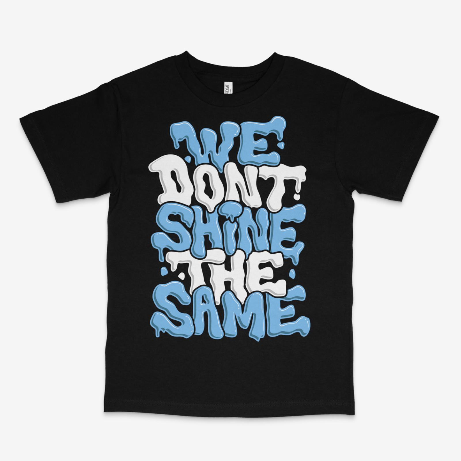 We Don t Shine the Same Drip Black Tee S разноцветный