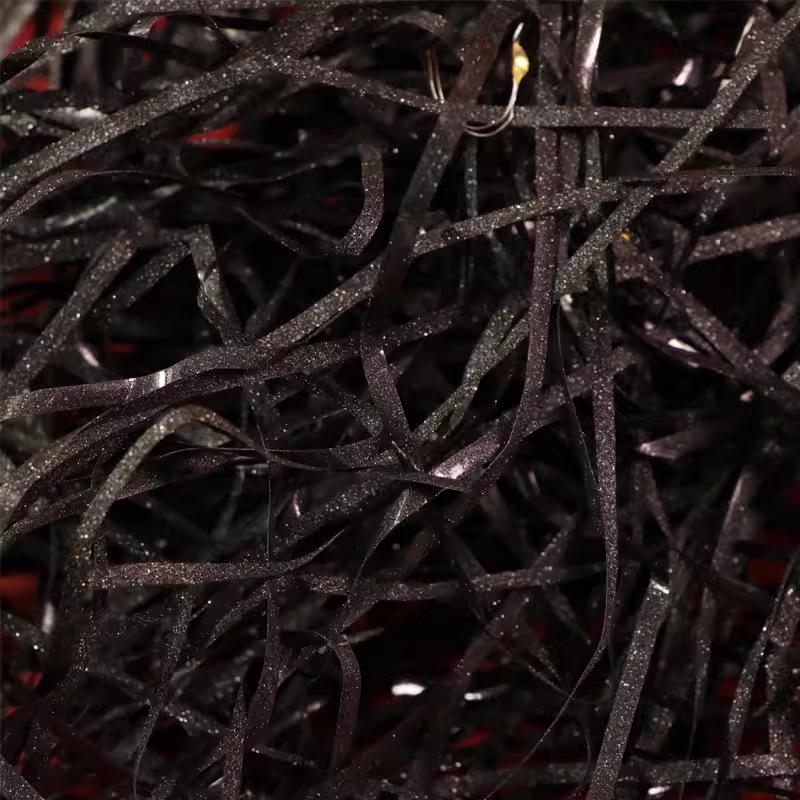 Raffia Gift Box Filler: Shredded Paper Silk with Glitter for High-End Gift Decoration