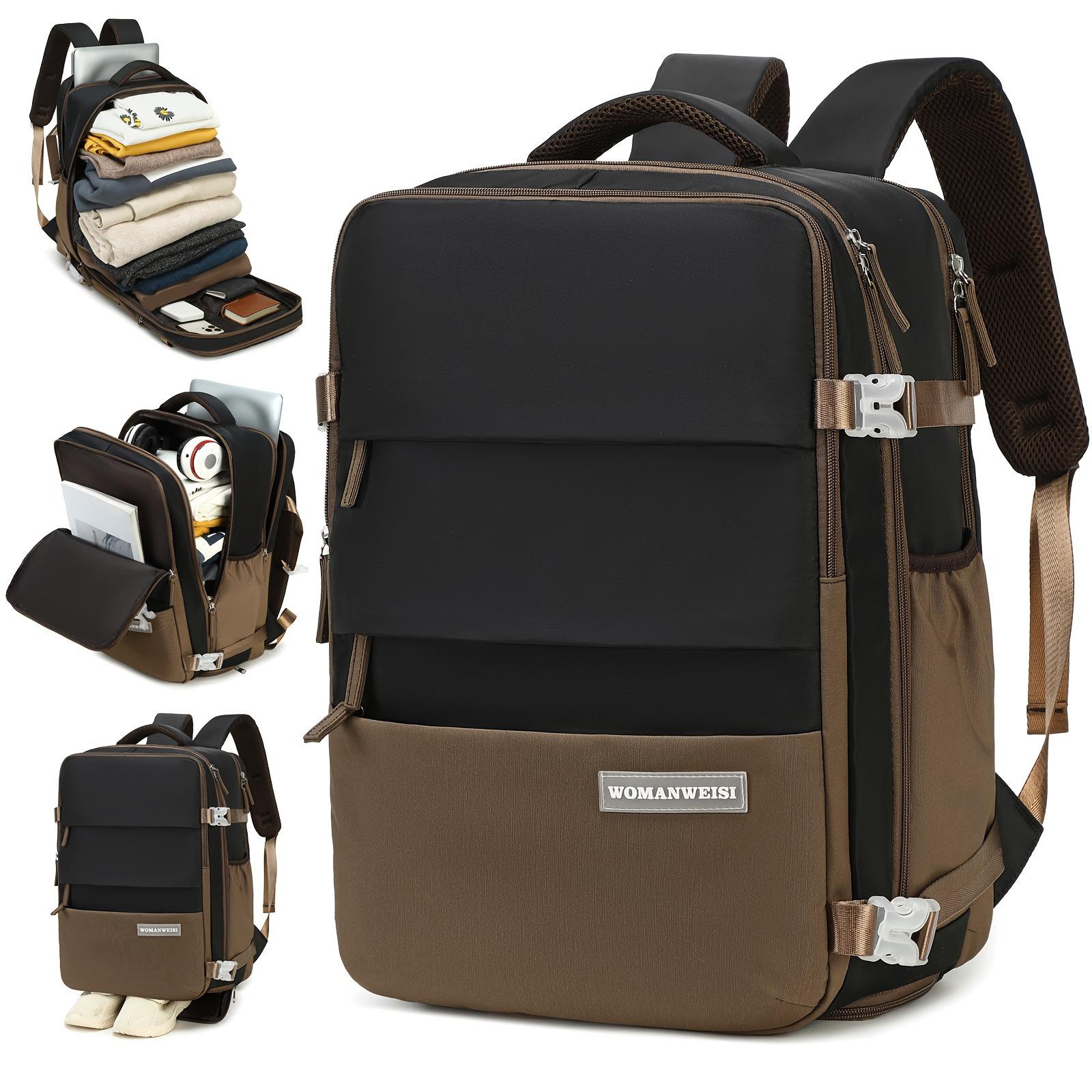 TS JYL laptop bag,Cross Border New Extra Large Oxford High End Men s Bag Outdoor Expandable Travel Backpack 38*18*43cm чёрный