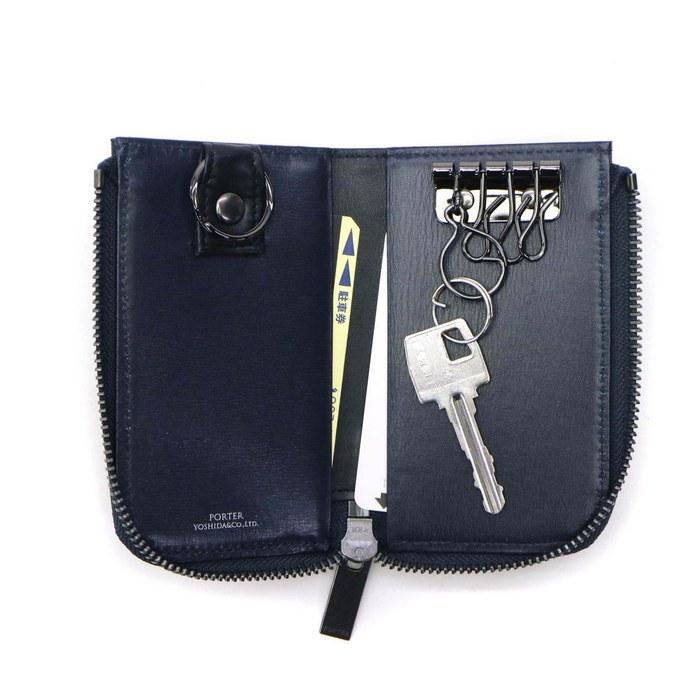 [Porter] Plume Key Case 179-03876 Navy (50)