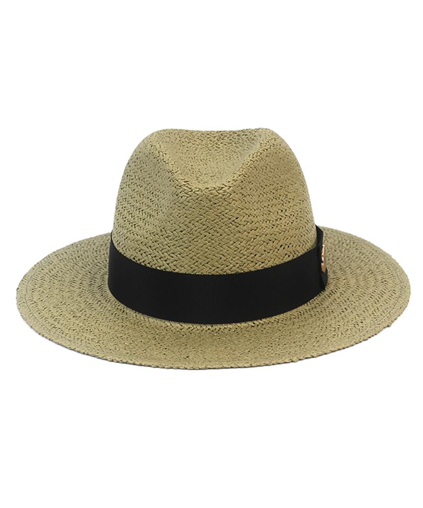 Yunibeosyeolkemiseuteuli Swing Basic Khaki Fedora Summer Fedora