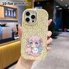 Phone Case: 2D Flat Design Suitable for iPhone 18 17 16 15 14 13 Pro Protective Case, Couple Style, Twin-tail Girl, Christmas and Halloween Gift