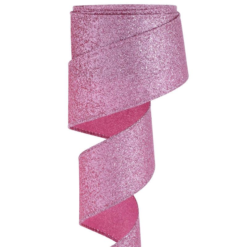 European & American Christmas Tree Decoration: Handmade Shiny Ribbon Flowers, Bows & Blue Iridescent Streamers