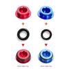 Waterproof Bicycle Crankset Dust Cover Aluminum Zinc Zinc Alloy Bike Crank Dust Cap   Crank Plugs