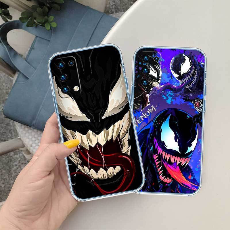 Venom Phone Case for Motorola Edge 20 30 S30 40 50 Fusion Lite Plus Pro Ultra Neo One Action Zoom Hyper Power Macro Vision