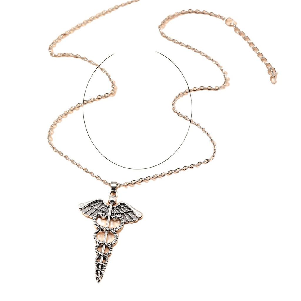 Long Sweater Necklace, Punk Hip Hop Necklace, Alloy Pendant Sweater Chain