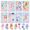 8 Cartoon Mermaid Face Swap Collage Hands-on DIY Handbook Mobile Phone Case Decoration