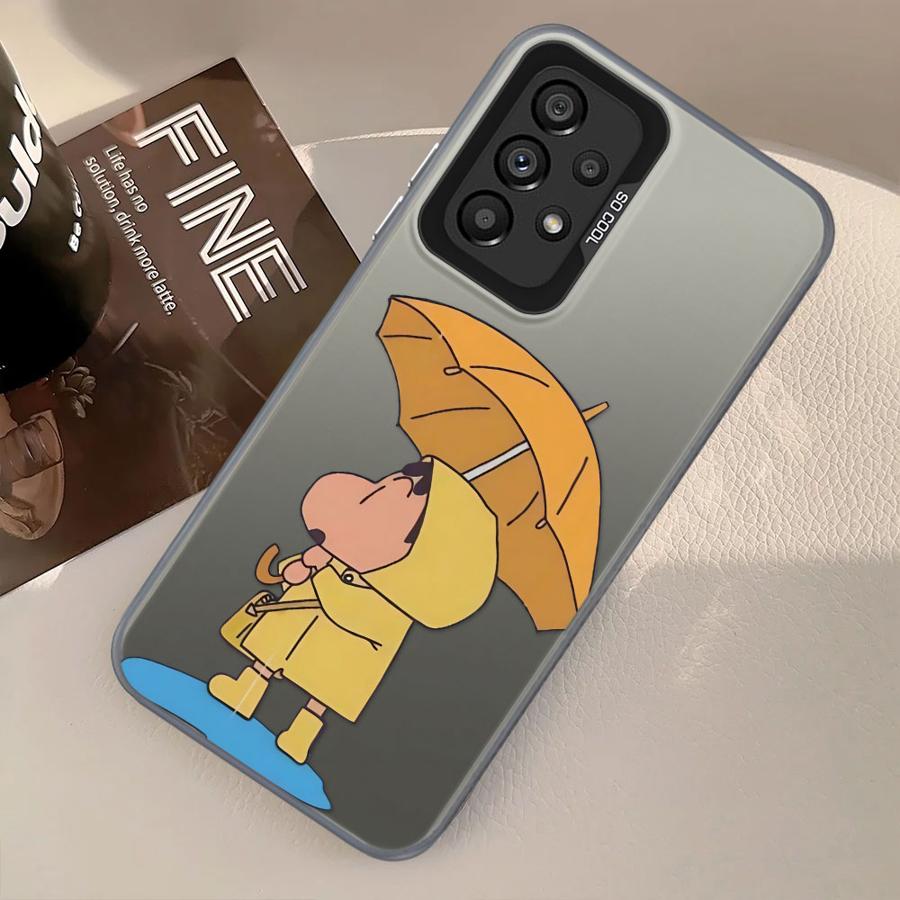 Phone Cover Case for Samsung Galaxy A12 A14 A56 A54 A16 A34 A17 A52 A32 A36 A13 A72 A25 A73 A23 A71 Cool Cra-yons Shin-chans