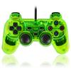 K&SGAMER PlayStation 2 Wired Controller, Compatible with PlayStation 2, PS2 Analog Controller (Clear Green)