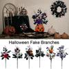 1PC Black Fake Branches Tabletop Centerpiece Vase Filler Desktop Maple Leaf Arrangement Party With Pumpkin and Maple Leaves Home