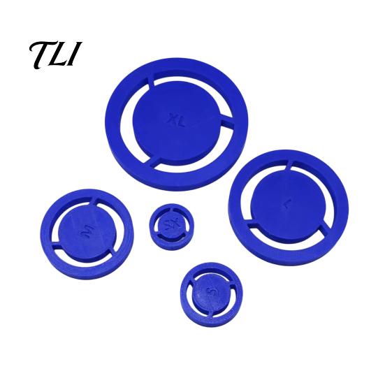 Pottery Wheel Accessories 5Pcs/Set Foot Ring Tools, Clay Base Aligner, Ceramic Crafting Equipment Molder for Bowls And Mugs, DIY Projects