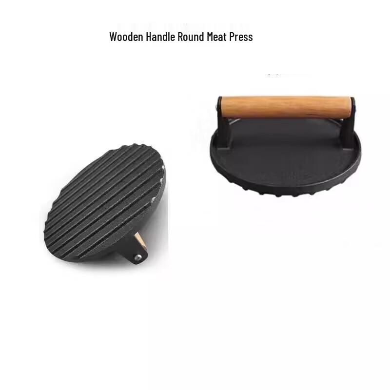 

Cast Iron Grill Meat Press