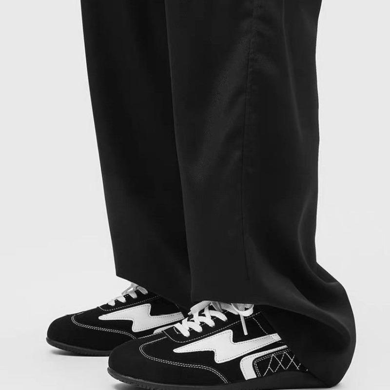 Originale Damen-Herbst-Neuheit, vielseitige, lässige, süße, atmungsaktive rote Sneaker mit weicher Sohle