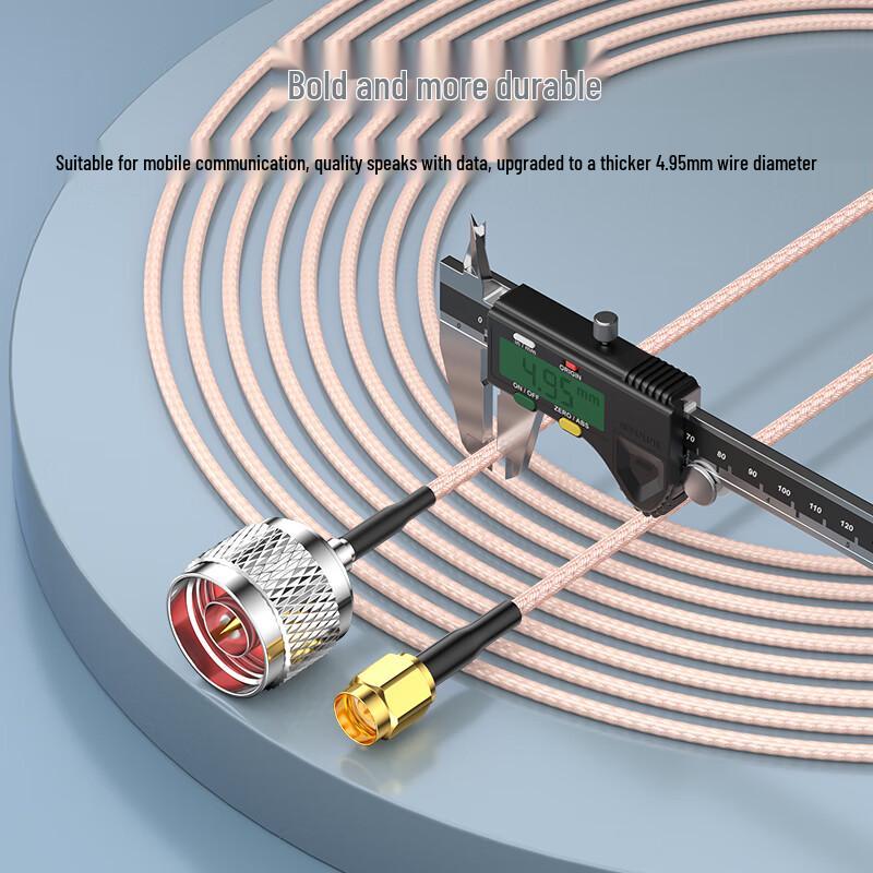 RF Koaxialkabel N-hane till SMA-hane