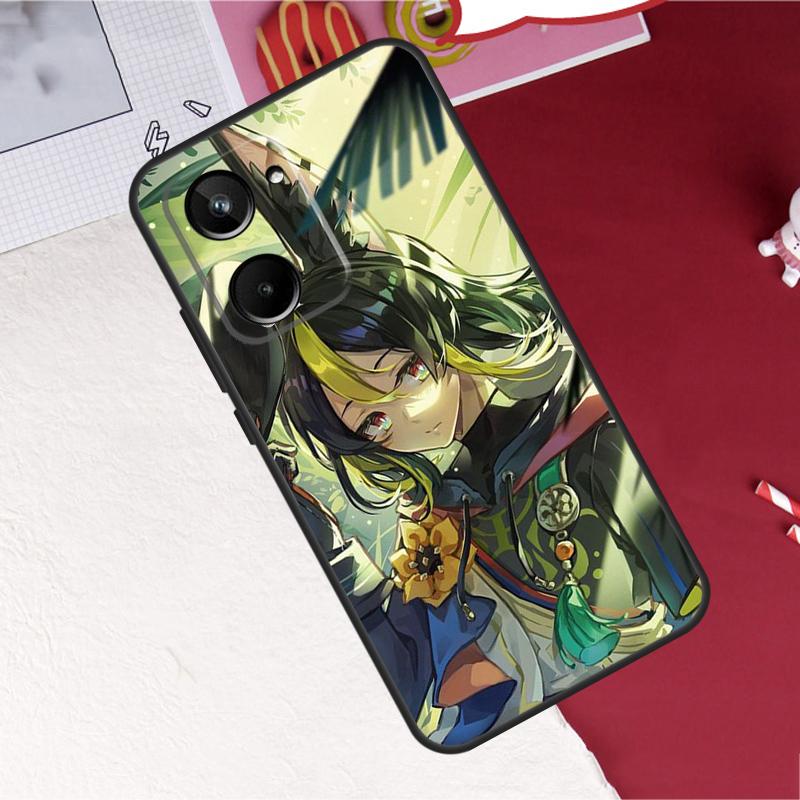 

Genshin Impact Tighnari Case For Realme 10 Pro Plus 8 9 C35 C31 C30 C11 C15 C21Y C25Y GT Neo 3T 2T GT Neo 5 Cover Realme GT Neo 2T