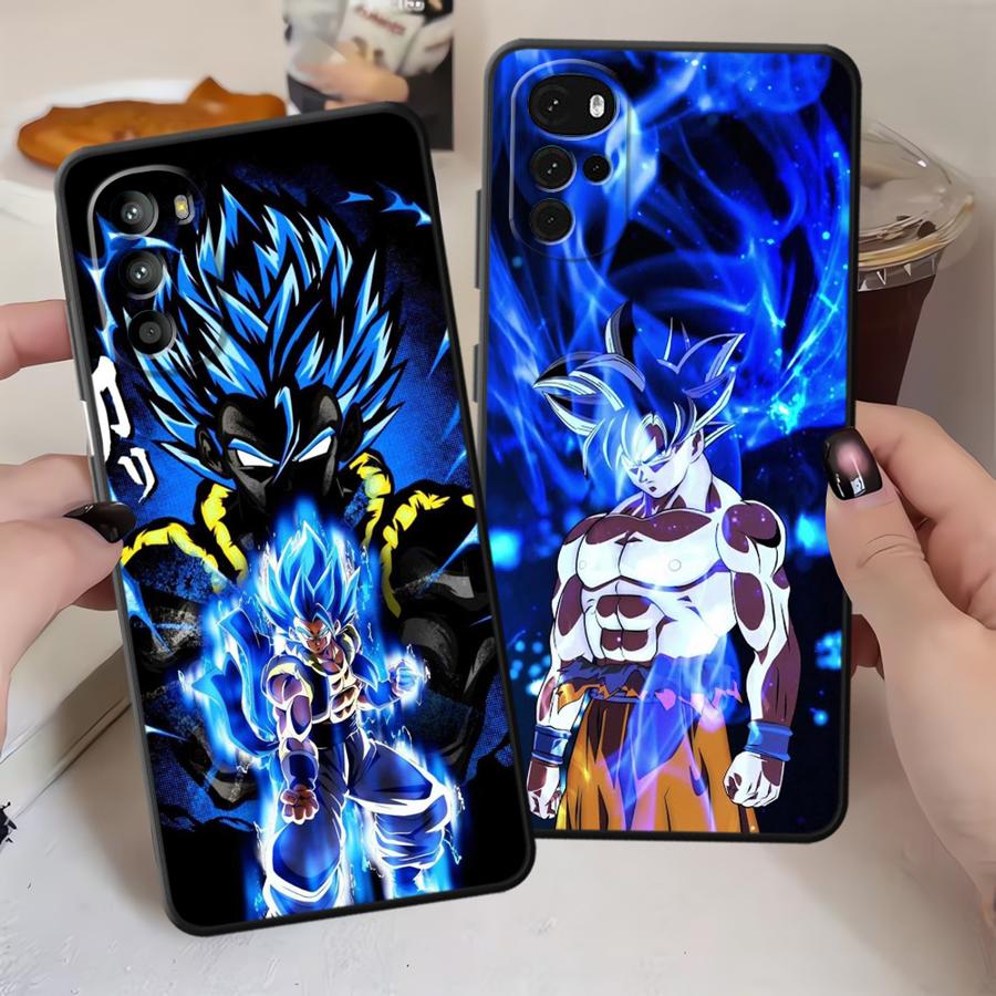 Case for Motorola Moto G51 G73 G53 G30 G22 Edge40 G71 G52 Edge 20 Pro 30 Lite G32 G50 G60s Phone Cover Dragon Ball Anime