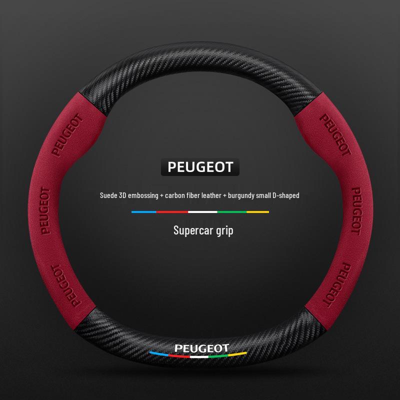 Steering Wheel Cover for Peugeot Models: 307, 3008, 4008, 2008, 508L, 301, 207