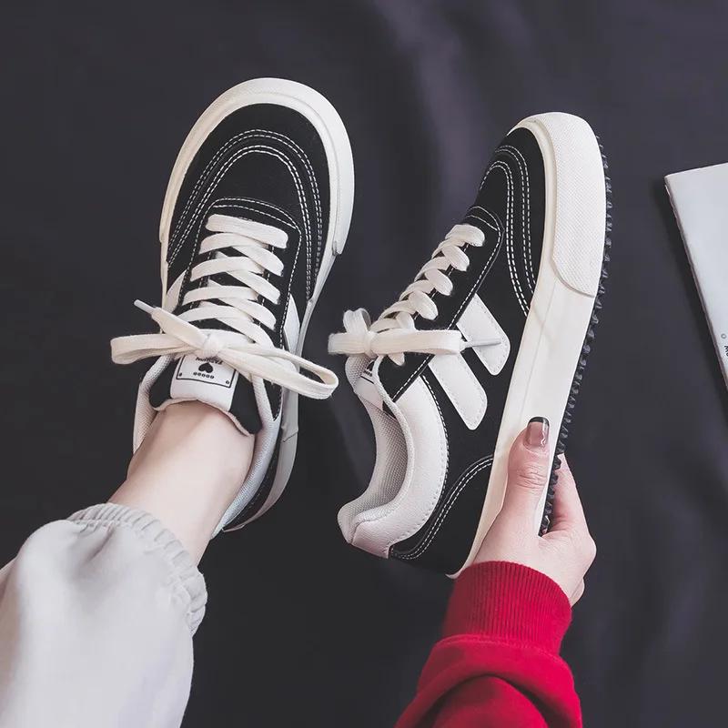 Fashion Girls Brand Outdoor Casual Spring Walking Sneakers Women Jogging Vulcanized Shoes Chunky Flats Sport Platform Tainers Tennis