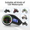 Universal Motorcycle Speedometer LCD Digital Tachometer Odometer Instrument For 12V Motorcycle For Brazil GY200 For Brazil CG