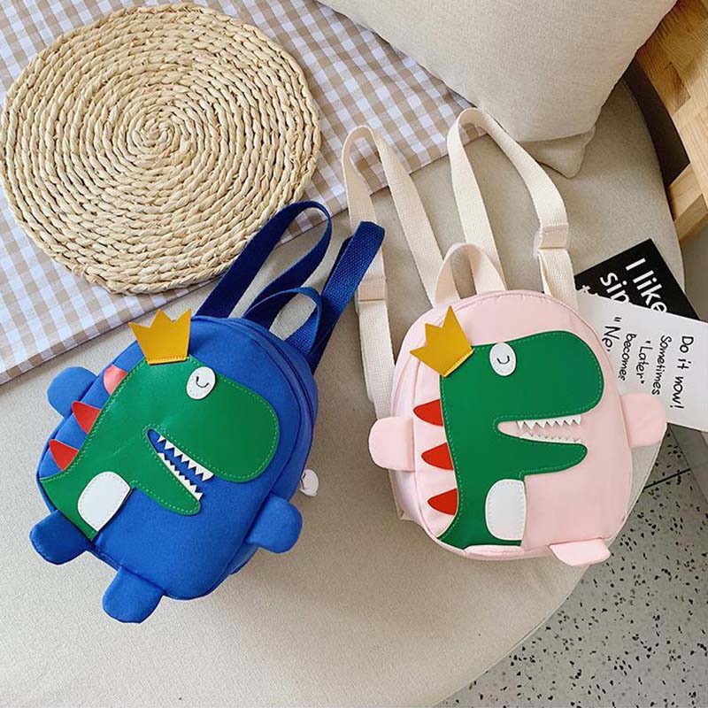 Cartoon Dinosaur Kids Backpack High Capacity Kindergarten Schoolbag Boys Girls School Bags Cute Animals Baby Children Backpacks
