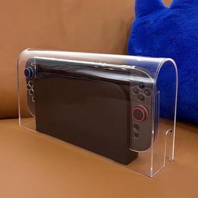 For Switch 2/Switch Dust Protective Case Transparent Acrylic Anti-Scratch Protective Cover Game Console Accessories