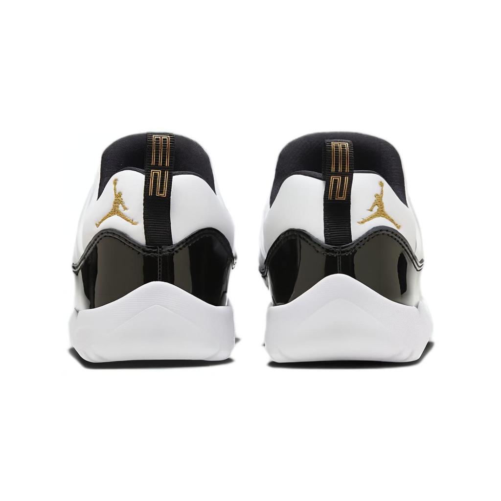 Jordan Air Jordan 11 Low top Children's Basketball Shoes White Black Kids' BQ7101-170