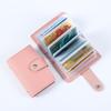 Creative Korean Leather Card Bag Multi-card PU Card Bag Bus Card Campus Card Certificate Storage Bag