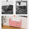 Wall-Mounted Media Boxes Router Organizer Box Router Shelf Wifi Storage Box Wifi Router Organizer
