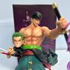 Hot Sale One Piece 50cm Roronoa Zoro Anime Action Figures Model Toys Pvc Statue Roronoa Zoro Model Statue Dolls Birthday Gift