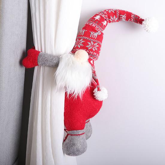 

Рождественский Санта-Гном Занавес Пряжка Домашний Отель Рождественская елка Декор Подвесной Кулон
