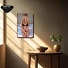 Vintage Sexy Lady Metal Tin Sign Retro Bedroom Wall Art Home Decor