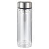 320ml Double-Wall Glass Tea Infuser Bottle with Lid