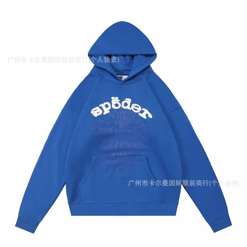 Sp5der Streetwear Hoodie Couples Unisex Oversized Cotton Pullover Sweatshirt Winter Casual Hip Hop