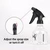 Hair Mist Sprayer Bottle 250ml 8oz Durable Plastic Design for Salon-Level Hair Care at Home
